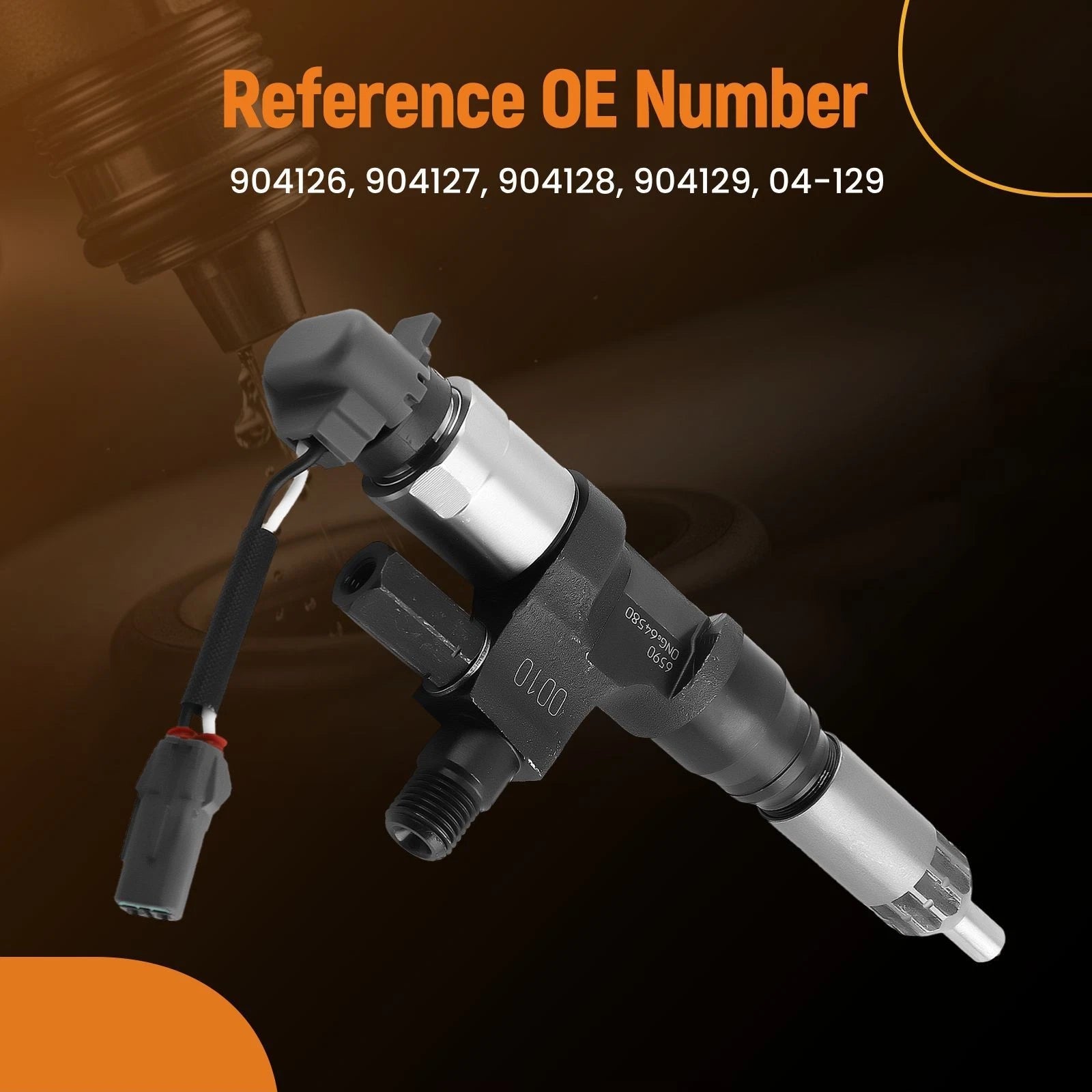 High Pressure Injector for Hino J08E SK350-8 SK200-8 (1984–2018) 23670-E0010