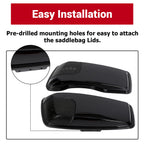 Saddle Bag Lids with 5x7 Speaker Cutouts for Harley Touring Road King Glide (2014–2024)
