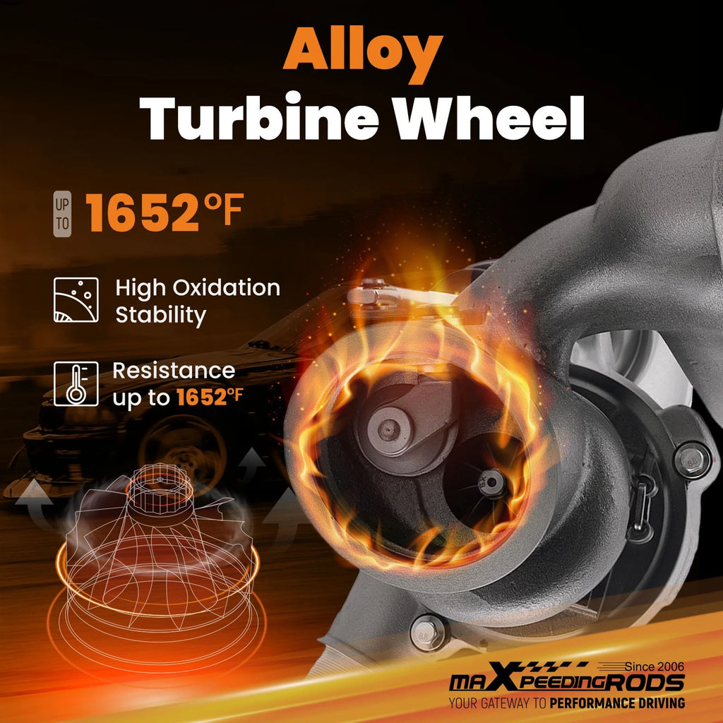 Turbocharger for Buick Encore (2013–2021), Cruze (2011–2015), Sonic (2012–2020) 1.4L A14NET