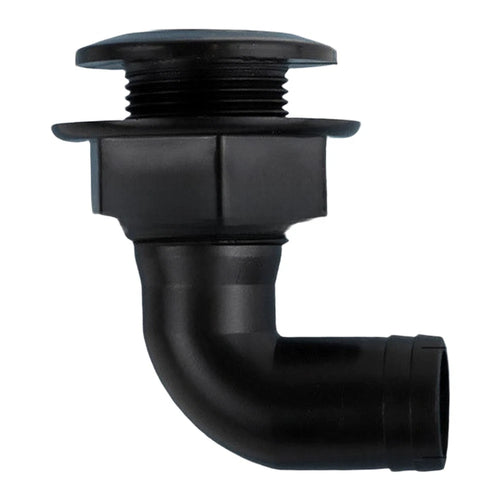 1 Inch Nylon Drain Outlet Thru Hull Fitting for Boat (Yacht, Speedboat, Dinghy)