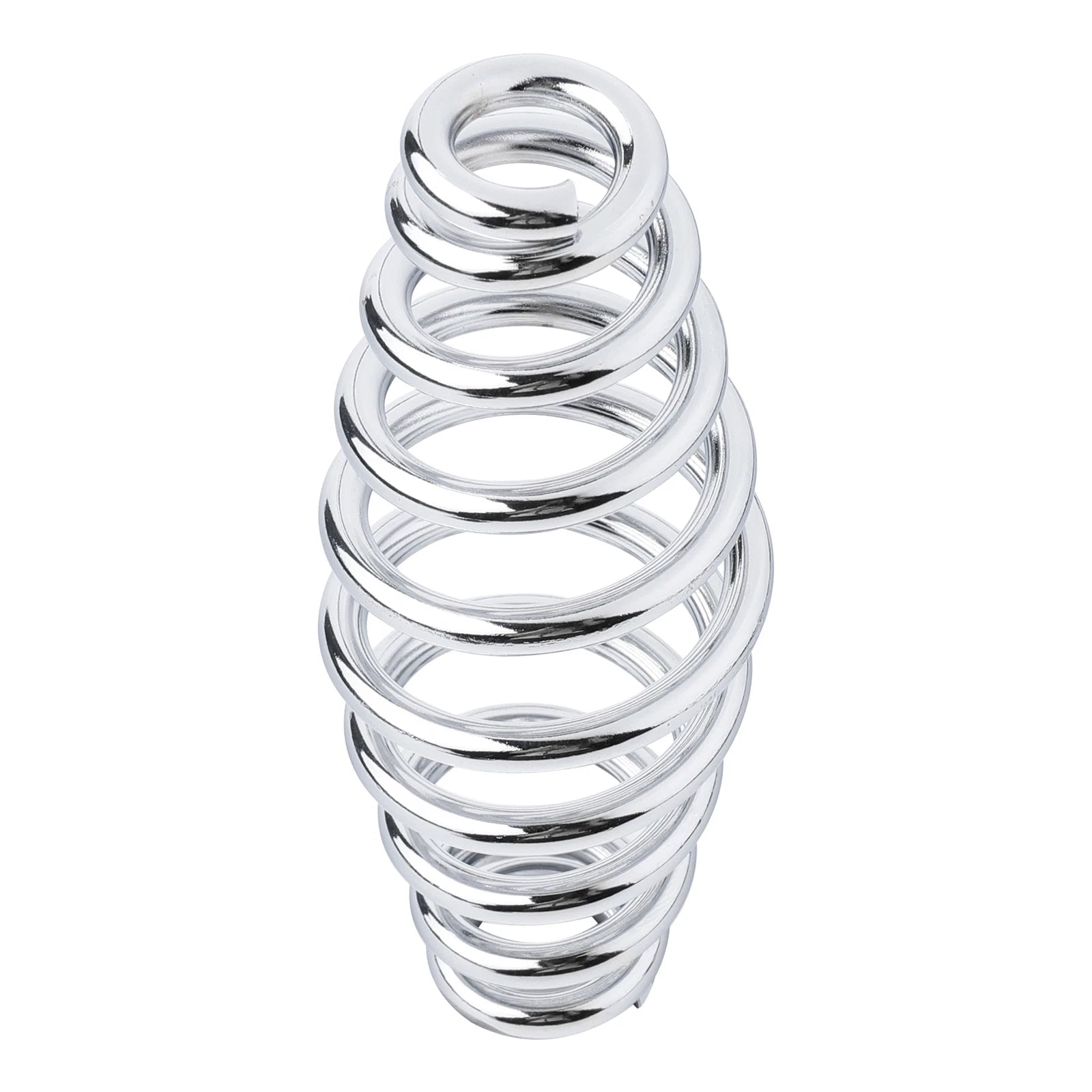 Pair Chrome 5" Barrel Solo Seat Springs for Harley Bobber, Honda, Yamaha, Suzuki