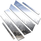 6pc. Luxury FX Stainless Steel Pillar Post Trim for 2010-2013 Mazda 3 4DR