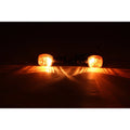 ABS Black Front Turn Signal Lights for Kawasaki ZX7R ZX9R ZX12R Ninja (1996-2006)