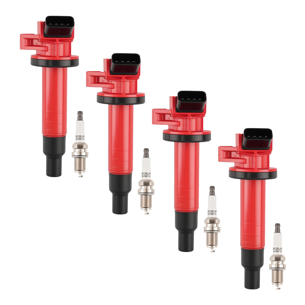 Ignition Coil & Iridium Spark Plug Kit for Toyota Matrix/Vibe (2003–2008)