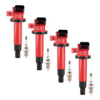 Ignition Coil & Iridium Spark Plug Kit for Toyota Matrix/Vibe (2003–2008)