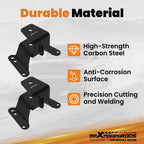 Rear 4" Drop Shackles Hangers Lowering Kit for GMC C15 Chevy C10 (1973–1987)