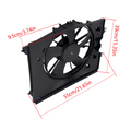 Radiator Fan Assembly for Acura MDX Honda Pilot (2001–2020) 190155J6A01-PFM