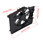 Radiator Fan Assembly for Acura MDX Honda Pilot (2001–2020) 190155J6A01-PFM