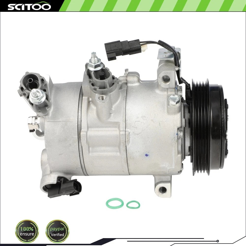 A/C Compressor w/ Clutch for Ford Mustang EcoBoost 2015–2017
