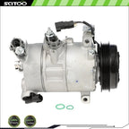 A/C Compressor w/ Clutch for Ford Mustang EcoBoost 2015–2017