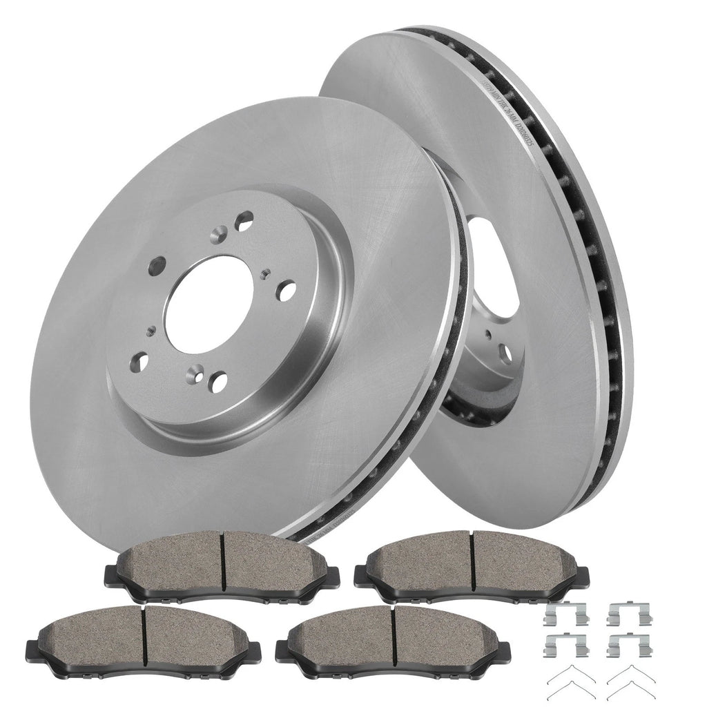 Front Brake Rotors & Pads for Honda Pilot (2009–2015)