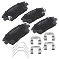 Set of 4 Front Ceramic Brake Pads for Hyundai Elantra (2017–2020), Tucson (2016–2021)