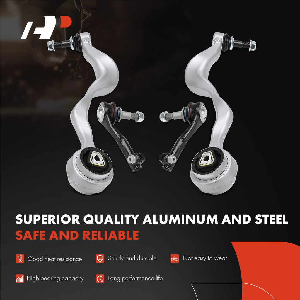 6X Front Side Control Arm with Ball Joint for BMW 323i 325i (1998–2006)