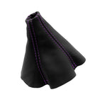 Manual Shift Boot for Mazda Miata RX7 (1993–2002) Black Purple Stitch