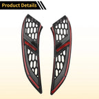 Fog Light Cover Trim for Toyota Land Cruiser (2024–2025) Matte Black