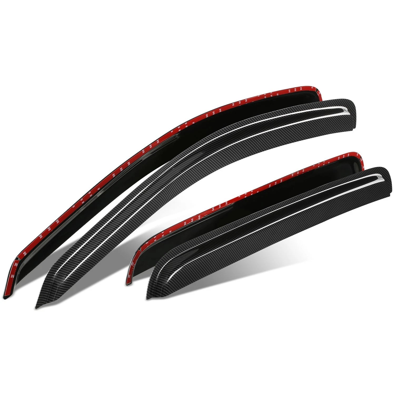 Set of 4 Window Visors Rain Guard for Dodge Durango (2004–2009)