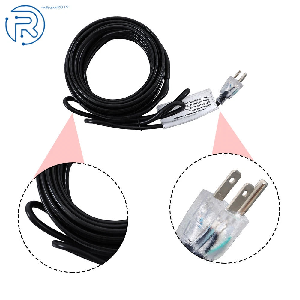 Heat Tape for Water Pipes (8-140FT, 120V)