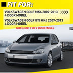 4X Inner Door Handle Trim Covers for VW Golf GTI 6 MK6 (2009–2013)