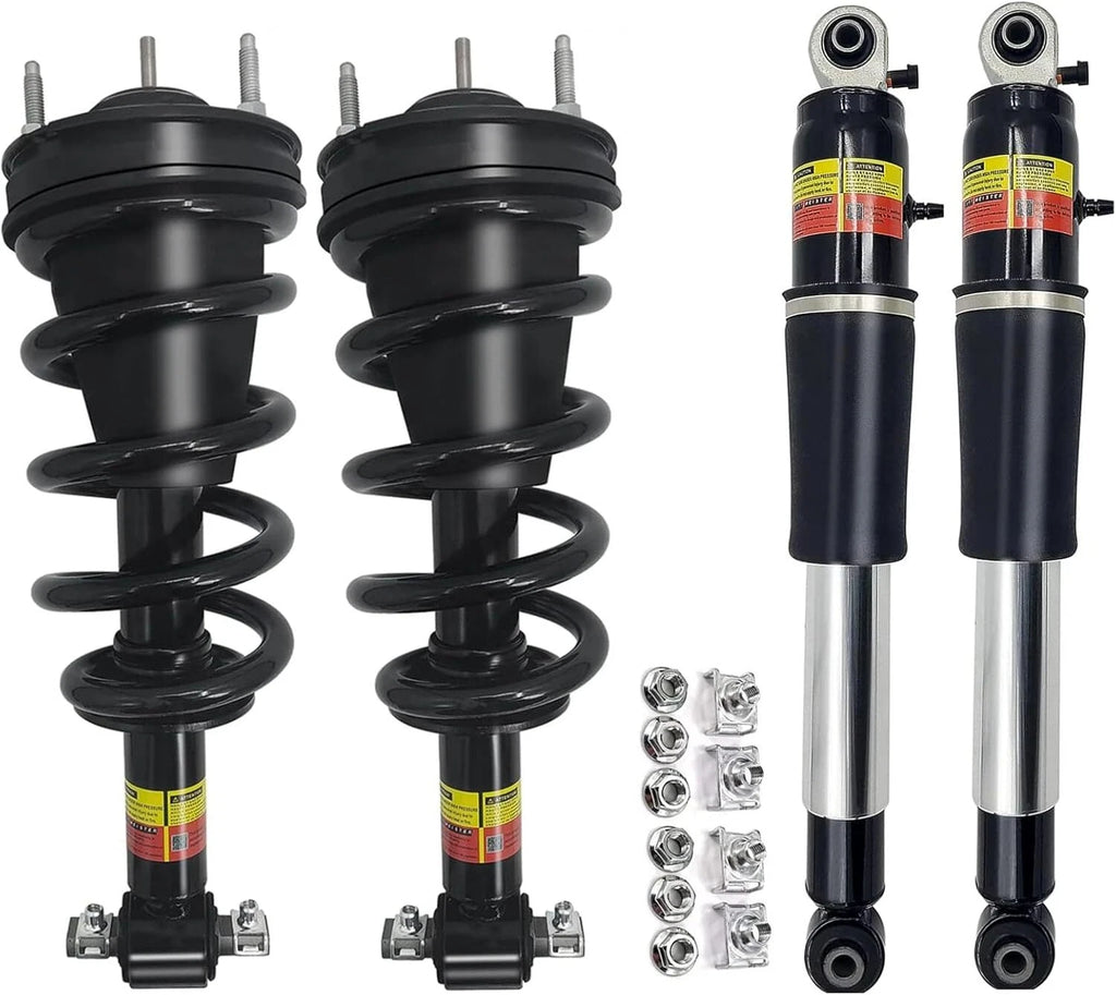 Front & Rear Air Shock Strut Magnetic Ride for Cadillac Escalade GMC Yukon (2007–2014)