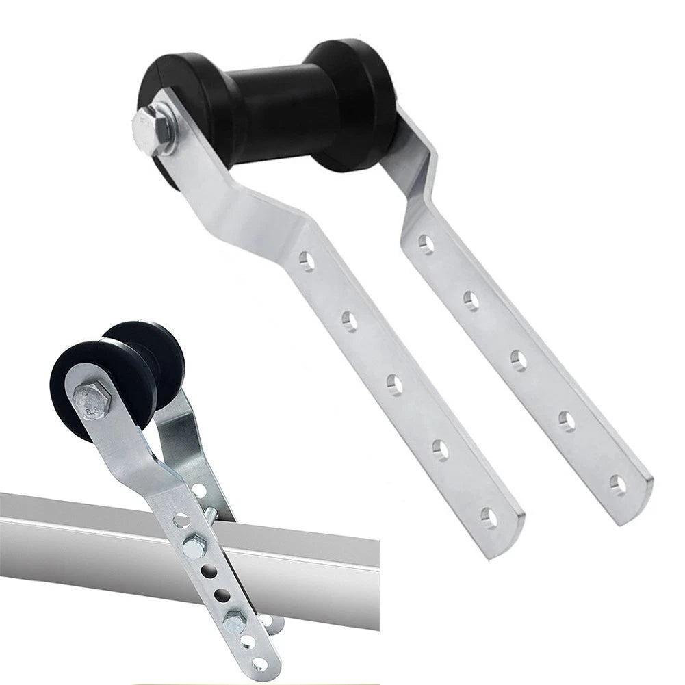 Keel Roller for Boat Trailer (5 Inch Rubber, 3 Inch Wide Tongue)