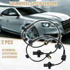 2X ABS Wheel Speed Sensor for Honda Civic IX (57475TV0E01/57470TV0E01)
