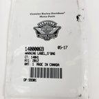 Saddlebag Warning Label for Harley Davidson (14000069)