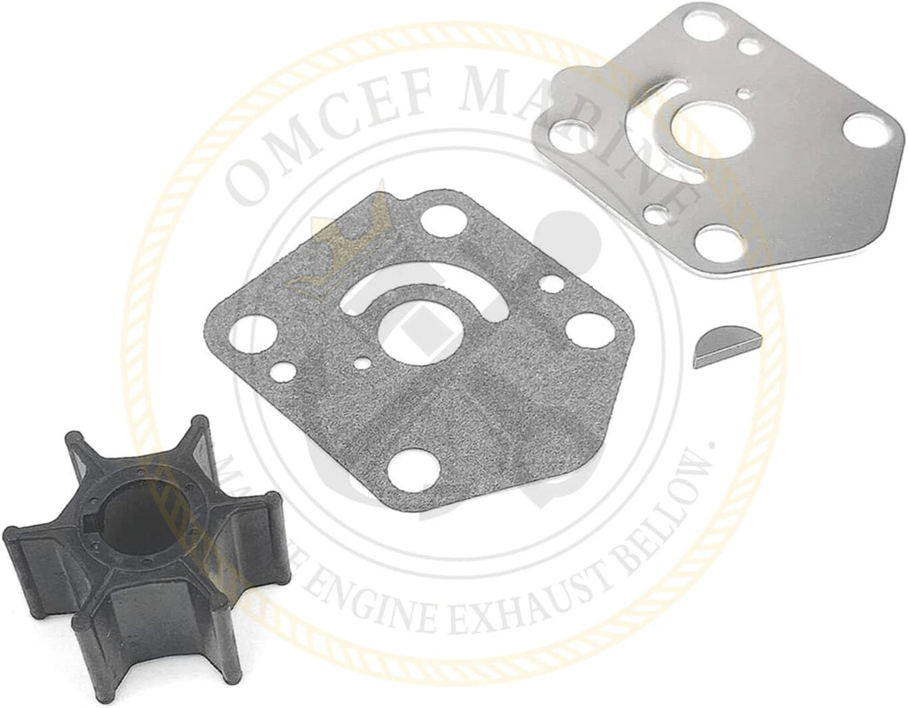 Water Pump Impeller Repair Kit for Suzuki Outboards 9.9HP 15HP (17400-93951)