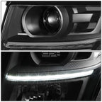 LED Black Clear Projector Headlight Lamp for Suburban/Tahoe (2015–2020)