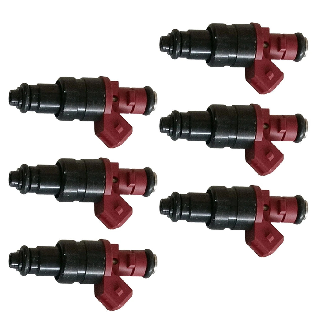Set of 6 Fuel Injectors for Mercedes Benz I4 I6 (1992–1998)