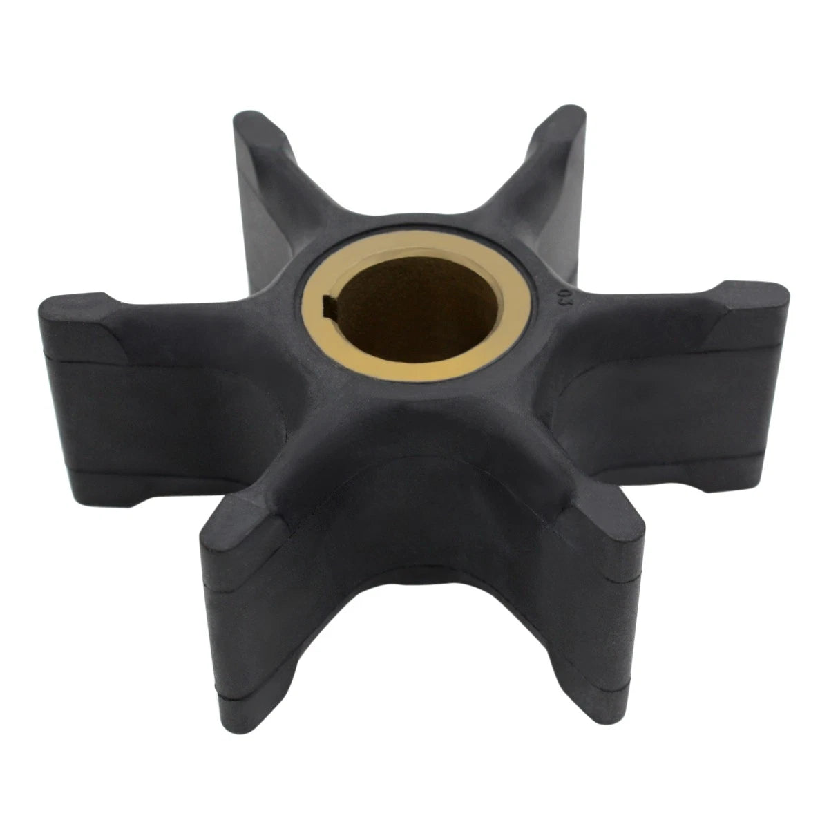 Outboard Water Pump Impeller & Key for Evinrude Johnson OMC BRP (1985–1995)