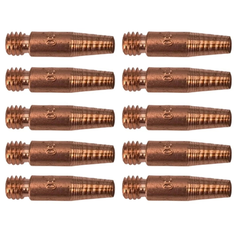 10 Pack Tapered TIG Contact Tips 11T30 for Lincoln Magnum