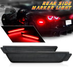 LED Black Lens Rear Side Marker Reflector for Chevy Camaro (2010–2015)