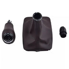 Mocha Gear Shifter Knob with Boot for Mercedes C Class W204 C204 (2007–2013)