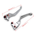 Chrome Brake Clutch Hand Levers for Harley XL (1996–2003), Softail (1996–2014)
