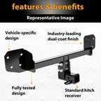 Class 3 Trailer Tow Hitch for Subaru Outback (2010–2019)