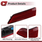 Rear Right Inner Side Bumper Reflector No. 4K0945104D for Audi A6 Quattro (2019–2023)