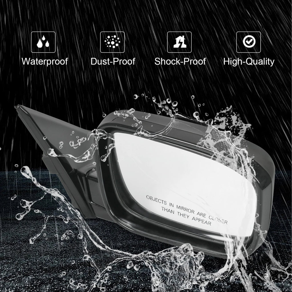 Passenger Side Manual Door Mirror for Honda Accord (2003–2007)