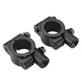 22MM M8 Handlebar Mirror Mount Holder Clamp for Motorcycle Black