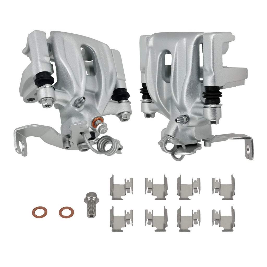 Set of 2 Rear Brake Calipers for Ford Five Hundred Freestyle (2005–2007)