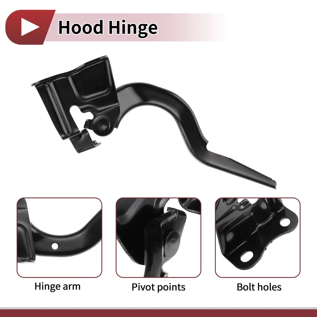Hood Hinge for Toyota Vios (2014) Left Side, 1 pcs