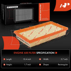 2X Engine Air Filter for Kia Rio (2001-2005)