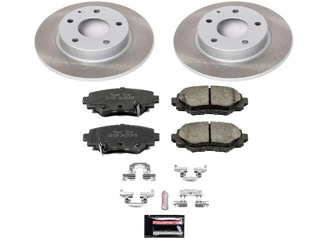 Rear Brake Pad and Rotor Kit for Mazda 3 (2014–2016) TG482YJ