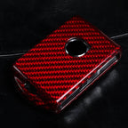 Real Carbon Fiber Remote Key Cover Case for VOLVO XC40 XC60 XC90 S90 V90