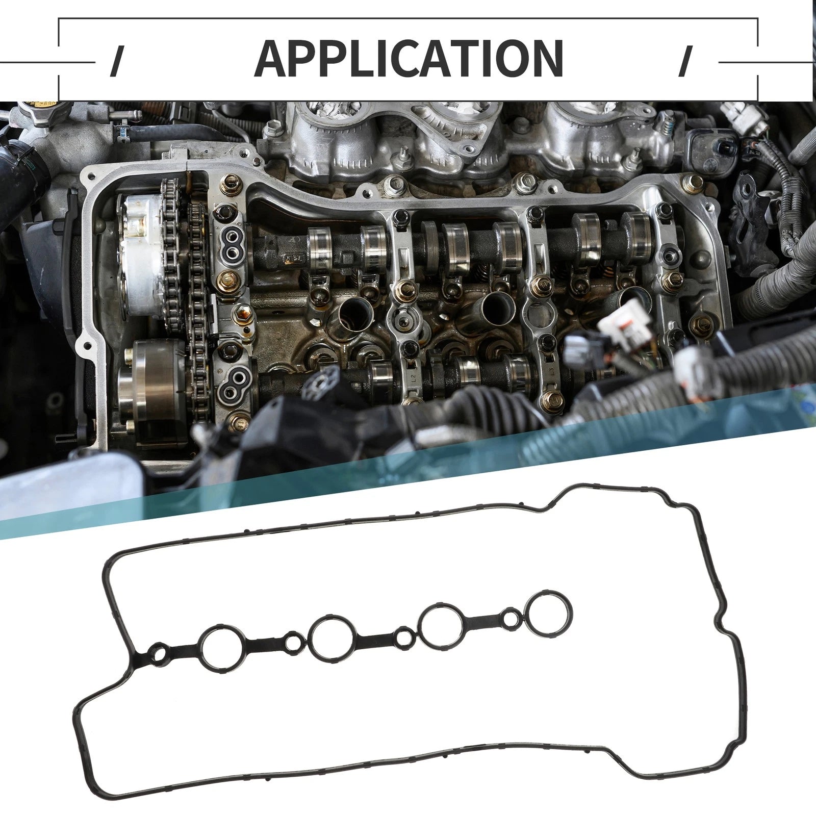 Valve Cover Gasket No.VS50818R/224412B610 for Hyundai i30 Accent Sonata Elantra (2006–2020)