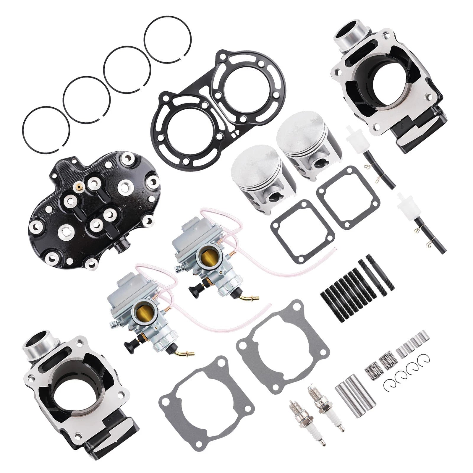 Motor Rebuild Kit for Yamaha Banshee 350 YFZ350 (1987–2006) with Gaskets