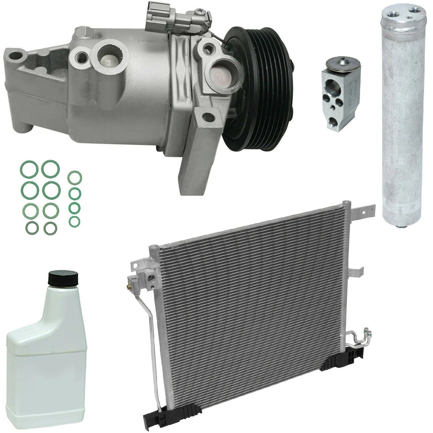 AC Compressor Kit with Condenser for Ford Ranger (2000–2011)