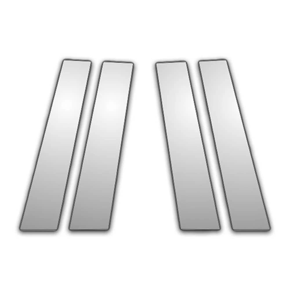 4Pc Chrome Pillar Post Covers for Dodge Avenger (2008–2014)