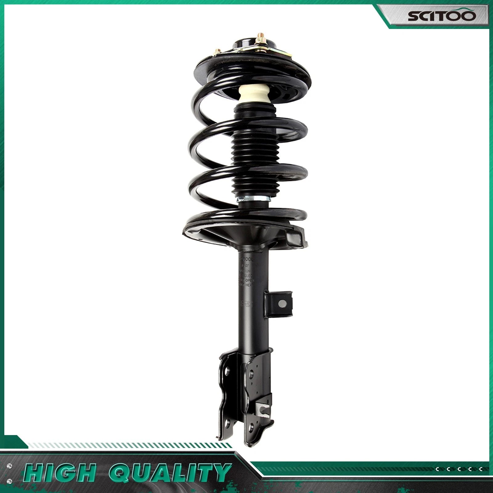Front Pair Complete Struts & Spring Mounts for Nissan Murano (2003–2007)