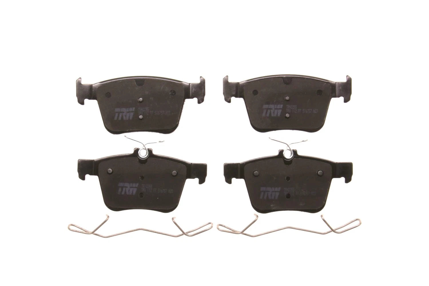 Set of 4 Rear Disc Brake Pads for Volkswagen Atlas (2018)