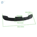 Glossy Black Rear Trunk Wing Wickerbill Spoiler for Ford Mustang (2015-2023)